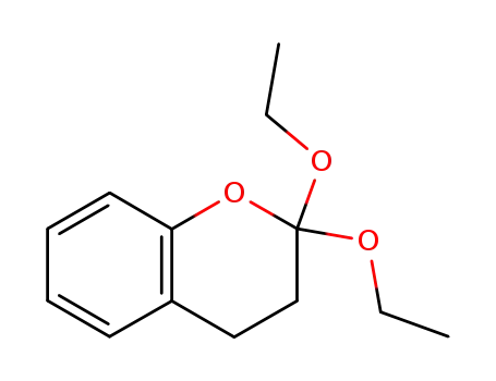 diethoxy-2,2 benzopyranne-1