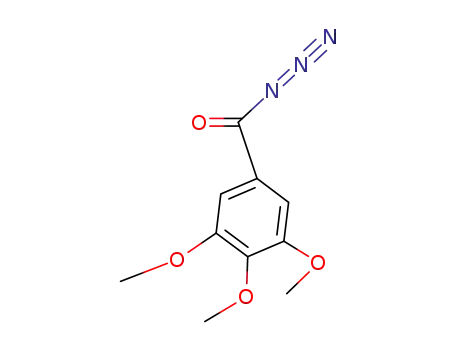 Benzoyl azide, 3,4,5-trimethoxy-