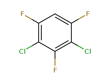 Molecular Structure of 2368-53-8 (1,3-DICHLORO-2,4,6-TRIFLUOROBENZENE)
