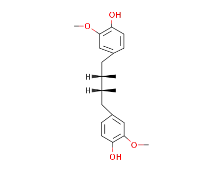 Molecular Structure of 121209-88-9 ((±)-Dihydroguaiaretic Acid)