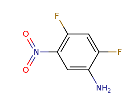 Benzenamine, 2,4-difluoro-5-nitro-