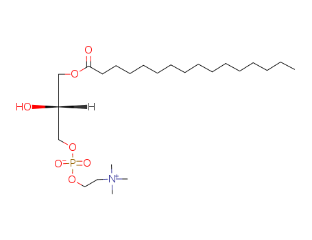 (3-hexadecanoyloxy-2-hydroxypropyl) 2-(trimethylazaniumyl)ethylphosphate