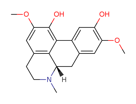 4H-Dibenzo[de,g]quinoline-1,10-diol,5,6,6a,7-tetrahydro-2,9-dimethoxy-6-methyl-, (6aS)-