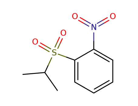 Molecular Structure of 70415-86-0 (1-(isopropylsulfonyl)-2-nitrobenzene)