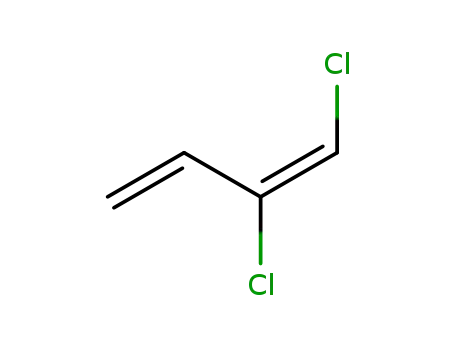 Molecular Structure of 86582-65-2 (1,3-Butadiene, 1,2-dichloro-, (1E)-)
