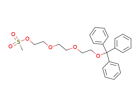 1-(methylsulfonyl)-10-(triphenylcarbinyl)-1,4,7,10-tetraoxadecane
