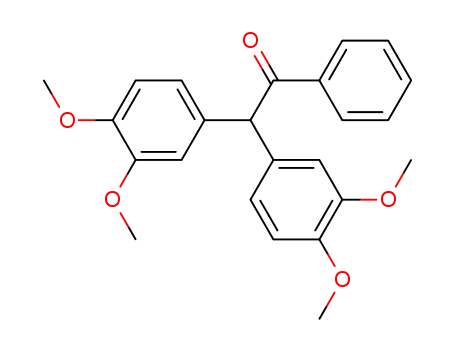 Molecular Structure of 27922-91-4 (Ethanone, 2,2-bis(3,4-dimethoxyphenyl)-1-phenyl-)
