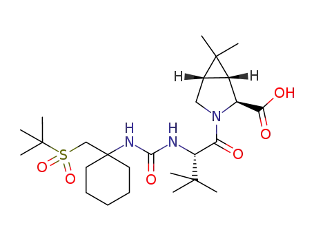 (1R,2S,5S)-3-((S)-2-(3-(1-(tert-butylsulfonylMethyl)cyclohexyl)ureido)-3,3-diMethylbutanoyl)-6,6-diMethyl-3-azabicyclo[3.1.0]hexane-2-carboxylic acid