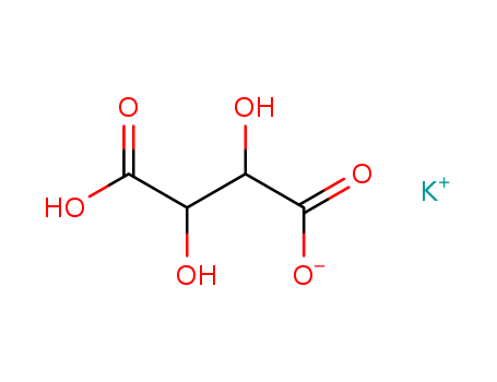 Butanedioic acid,2,3-dihydroxy-, potassium salt (1:2), (2R,3R)-rel-