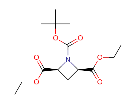 1-tert-butyl 2,4-diethyl cis-azetidine-1,2,4-tricarboxylate