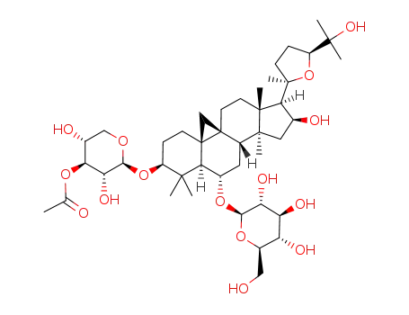 Molecular Structure of 86764-11-6 (Isoastragaloside II)