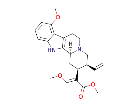 Molecular Structure of 1415662-51-9 ((-)-dehydromitragynine)