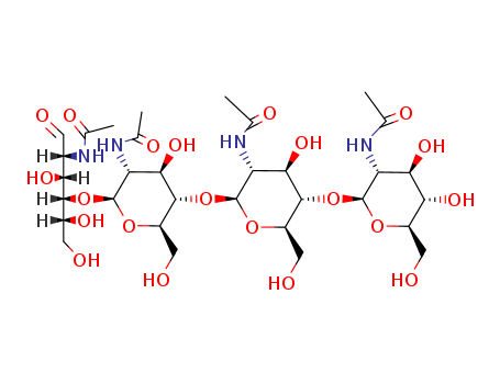 D-Glucose,O-2-(acetylamino)-2-deoxy-b-D-glucopyranosyl-(1?4)-O-2-(acetylamino)-2-deoxy-b-D-glucopyranosyl-(1?4)-O-2-(acetylamino)-2-deoxy-b-D-glucopyranosyl-(1?4)-2-(acetylamino)-2-deoxy-