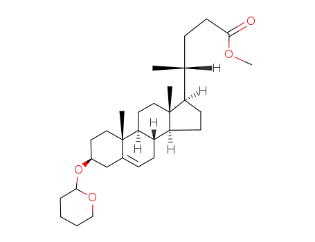 3β-(tetrahydro-2H-pyran-2-yloxy)chol-5-en-24-oic acid methyl ester