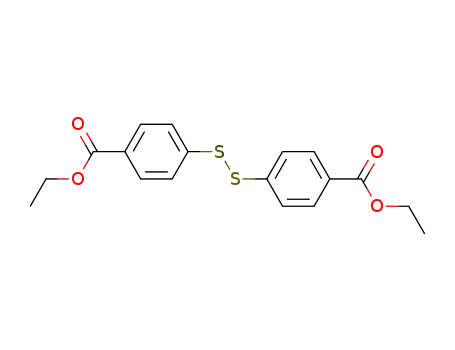 Molecular Structure of 20057-83-4 (diethyl 4,4'-dithiobis<benzoate>)