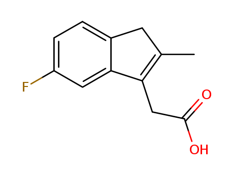 (5-Fluoro-2-methyl-1H-inden-3-yl)acetic acid cas  32004-66-3