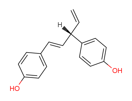Phenol,4,4'-[(1E,3S)-3-ethenyl-1-propene-1,3-diyl]bis-