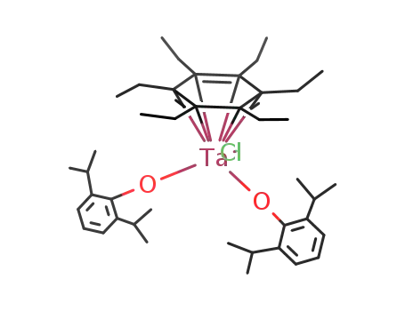 (η6-C6Et6)Ta(2,6-diisopropylphenoxide)2Cl
