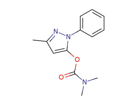 Carbamic acid,N,N-dimethyl-, 3-methyl-1-phenyl-1H-pyrazol-5-yl ester