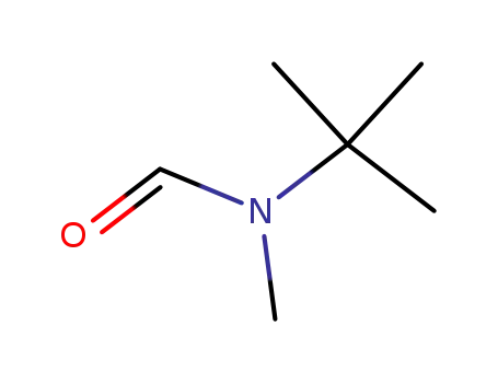Molecular Structure of 63957-05-1 (N-(tert-Butyl)-N-methylformamide)