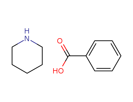 Piperidinium benzoate
