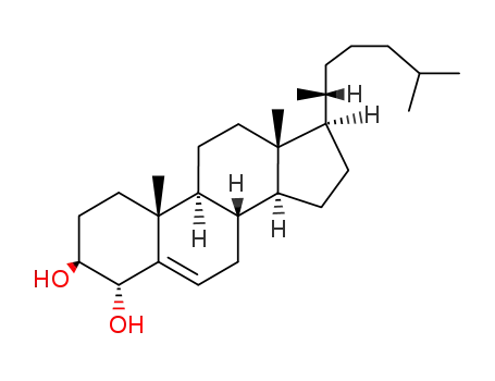 Molecular Structure of 34310-86-6 (4α-Hydroxy Cholesterol)