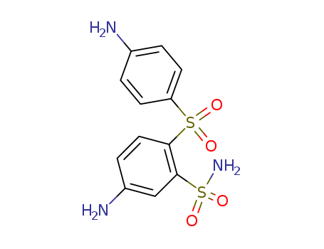 5-amino-2-(4-aminophenyl)sulfonylbenzenesulfonamide