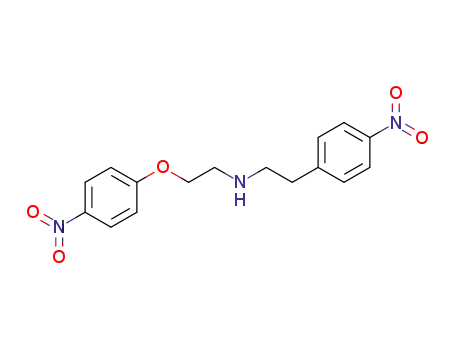 Molecular Structure of 226992-13-8 (4-Nitro-N-[2-(4-nitrophenoxy)ethyl]benzeneethanamine)