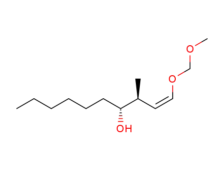 (3RS,4SR,1Z)-4-hydroxy-1-methoxymethoxy-3-methyldec-1-ene