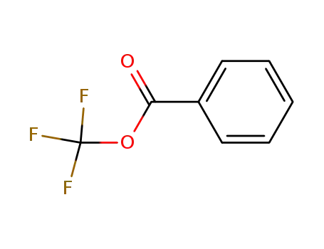 Molecular Structure of 1035797-66-0 (benzoic acid trifluoromethyl ester)
