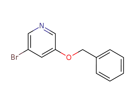 Molecular Structure of 130722-95-1 (3-(BENZYLOXY)-5-BROMOPYRIDINE)