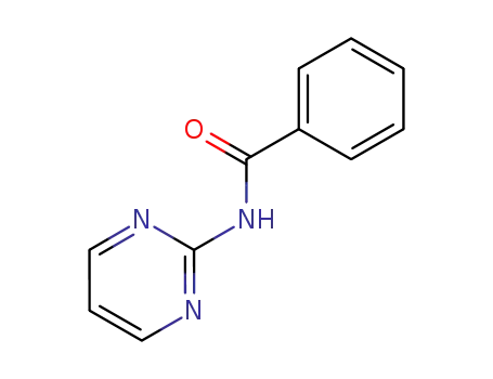 Molecular Structure of 13053-89-9 (Benzamide, N-2-pyrimidinyl-)