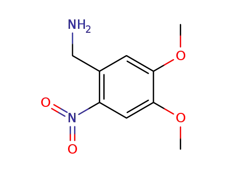 (4,5-dimethoxy-2-nitrophenyl)methanamine