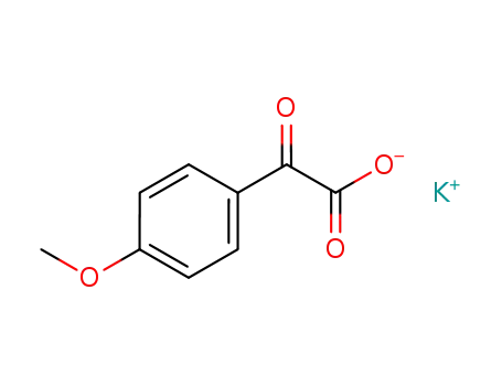 Molecular Structure of 278799-27-2 (potassium 2-(4-methoxyphenyl)-2-oxoacetate)
