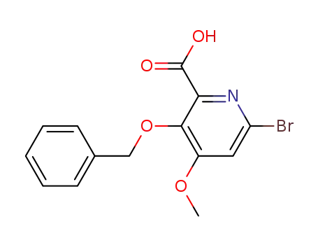 3-(Benzyloxy)-6-broMo-4-Methoxypicolinic acid
