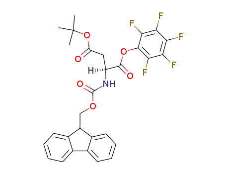 Molecular Structure of 86061-01-0 (FMOC-ASP(OTBU)-OPFP)