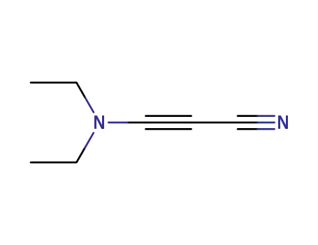 Molecular Structure of 26391-04-8 (2-Propynenitrile,3-(diethylamino)-(9CI))