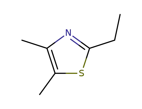 Molecular Structure of 873-64-3 (2-ETHYL-4,5-DIMETHYL-1,3-THIAZOLE)