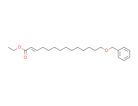 (E)-14-Benzyloxy-tetradec-2-enoic acid ethyl ester