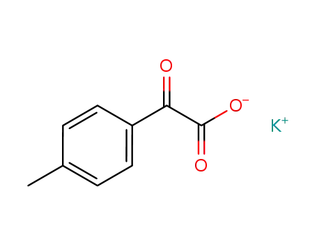 Molecular Structure of 1033133-17-3 (potassium oxo-(4-methylphenyl)acetate)