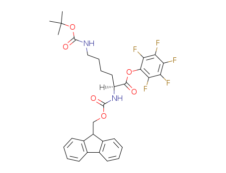 N-Fmoc-N'-Boc-L-lysine pentafluorophenyl ester