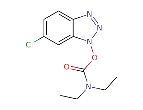 6-chloro-1H-benzo[d][1,2,3]triazol-1-yl diethylcarbamate