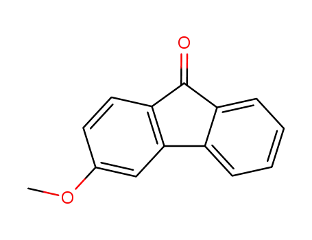 Molecular Structure of 15144-82-8 (9H-Fluoren-9-one, 3-methoxy-)