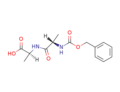 Molecular Structure of 16012-70-7 (Z-ALA-ALA-OH)