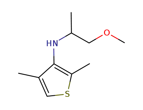 3-Thiophenamine, N-(2-methoxy-1-methylethyl)-2,4-dimethyl-