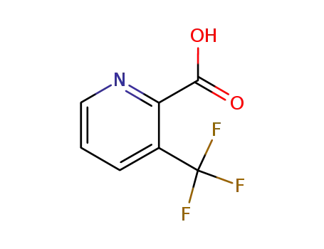 Molecular Structure of 87407-12-3 (3-(Trifluoromethyl)pyridine-2-carboxylic acid)