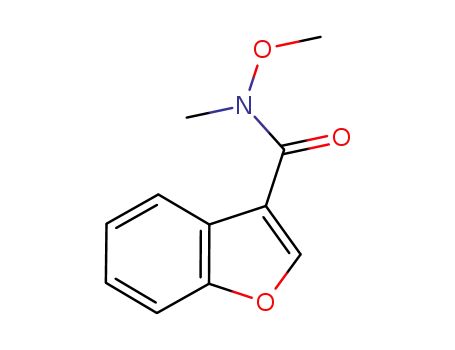 3-Benzofurancarboxamide, N-methoxy-N-methyl-