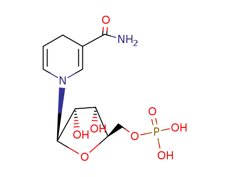 Molecular Structure of 4229-56-5 (1,4-Dihydronicotinamide mononucleotide)