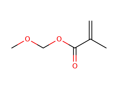Molecular Structure of 20363-82-0 (Methoxymethyl methacrylate)