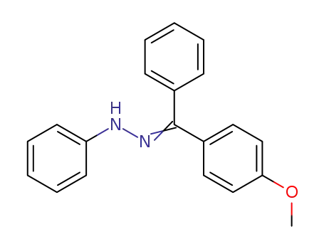 Molecular Structure of 75600-86-1 (4-methoxybenzophenone phenylhydrazone)